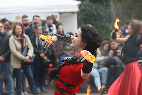 Beltane spring festival in Minsk