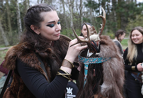 Beltane spring festival in Minsk