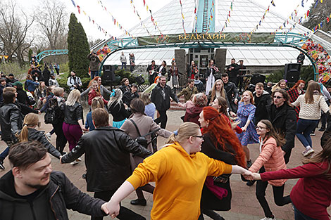 Beltane spring festival in Minsk