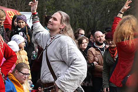 Beltane spring festival in Minsk