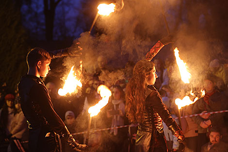 Beltane spring festival in Minsk