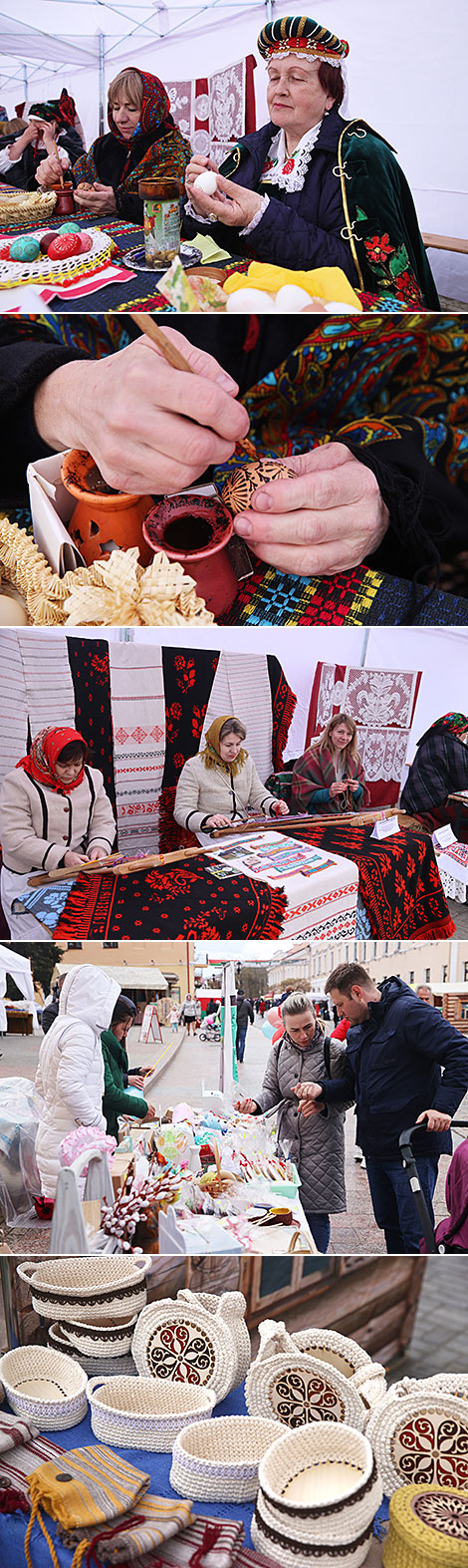 Preparations for Easter: a handicraft fair in Grodno