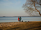 Spring day at the Minskoye More (Minsk Sea)