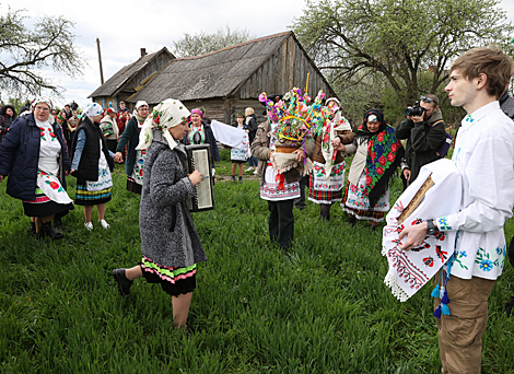 Folk rite performed in Zhitkovichi District