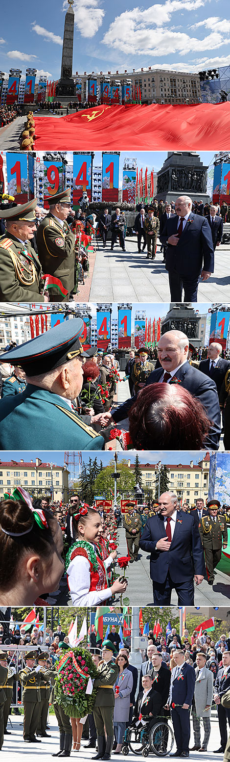 Victory Day festivities in Minsk