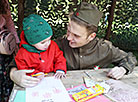 Festivities in Pechersk Park in Mogilev