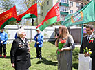 Мини-парад для участницы Великой Отечественной войны Аэлиты Самсоновой
