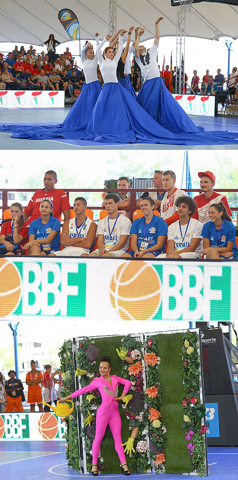 Цырымонія адкрыцця чэмпіянату Еўропы па баскетболе 3х3 (U-18) 