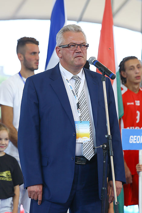 Цырымонія адкрыцця чэмпіянату Еўропы па баскетболе 3х3 (U-18) 