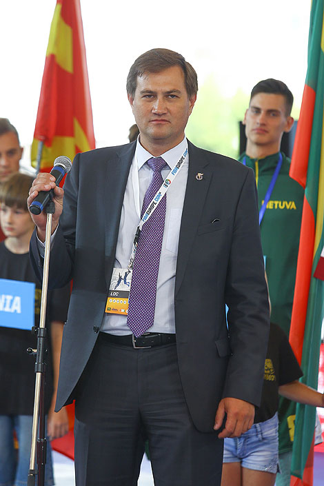 Цырымонія адкрыцця чэмпіянату Еўропы па баскетболе 3х3 (U-18) 