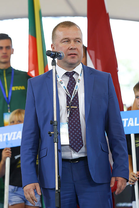 Цырымонія адкрыцця чэмпіянату Еўропы па баскетболе 3х3 (U-18) 