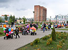 Pram parade in Bobruisk 