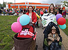 Pram parade in Bobruisk 