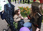 Pram parade in Bobruisk 