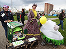 Pram parade in Bobruisk 