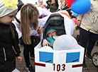 Pram parade in Bobruisk 