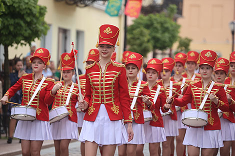 Pram parade in Grodno 