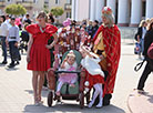 Парад дзіцячых калясак у Гродне 