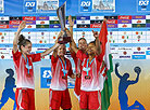 Пераможцы чэмпіянату Еўропы 3х3 (U-18) –зборная Венгрыі