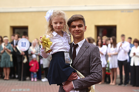 End-of-school celebrations in Grodno 