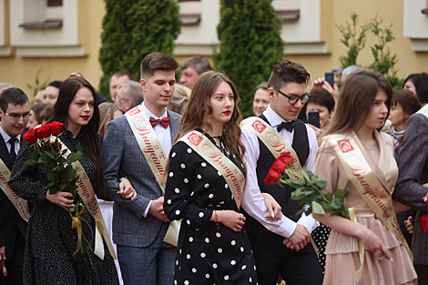 End-of-school celebrations in Grodno 