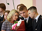 Last Bell nationwide festival for school leavers in Gomel