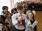 Last Bell nationwide festival for school leavers in Gomel