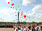 End-of-school celebrations in Bobruisk