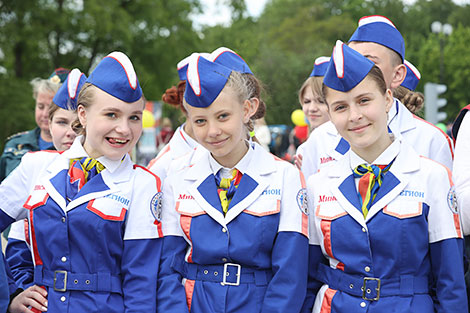 Дзень абароны дзяцей у Мінску