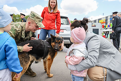 Праздник в честь Дня защиты детей в Бресте