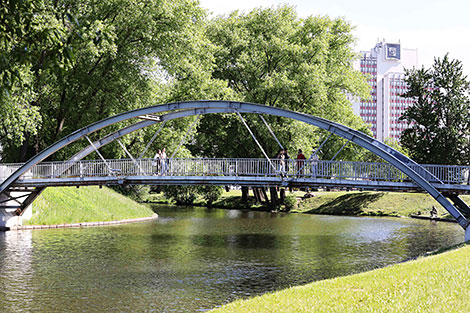 Река Свислочь в Минске