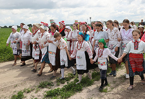 Обряд вождения и похорон Стрелы в Ветковском районе