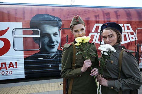 Victory Train arrives in Minsk