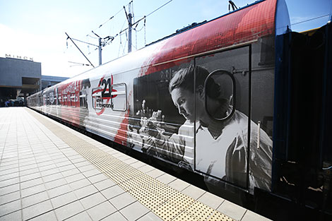 Victory Train arrives in Minsk