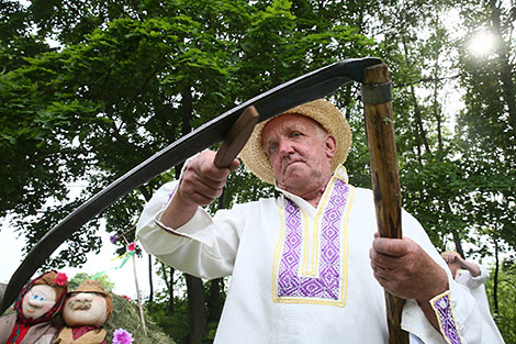 Haymaking festival in Ivye District