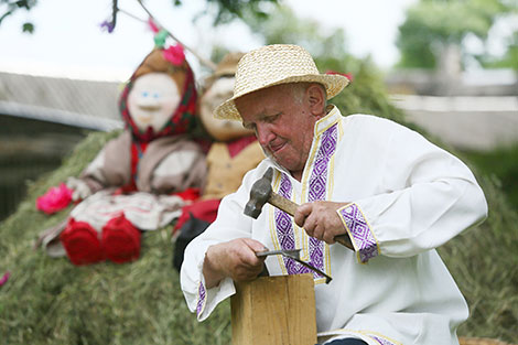 Haymaking festival in Ivye District