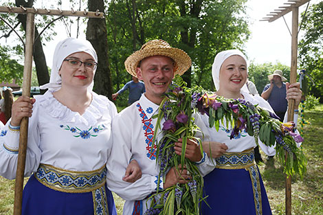 Haymaking festival in Ivye District