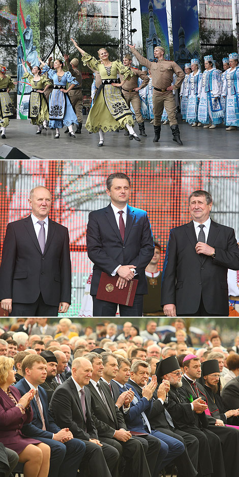 The official opening of the Belarusian Written Language Day in Shchuchin