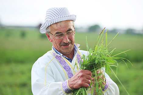 Haymaking festival in Ivye District