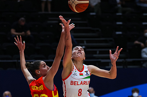 Белорусские баскетболистки победили испанок на чемпионате Европы