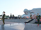 Lukashenko during the commemorative meeting at Brest Hero Fortress 