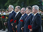 Ceremony of laying wreaths in Brest Hero Fortress