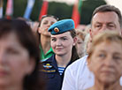 Ceremony of laying wreaths in Brest Hero Fortress