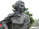 Monument to Belarusian poetess Ciotka (Aloiza Pashkevich)