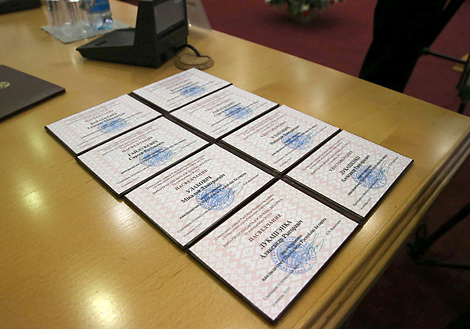 Certificates of Presidential Candidates