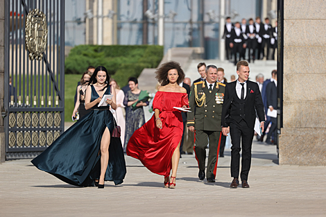 Удзельнікі Рэспубліканскага балю выпускнікоў-2021