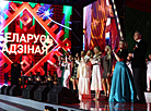Акцыя "Спяём гімн разам" у Минску