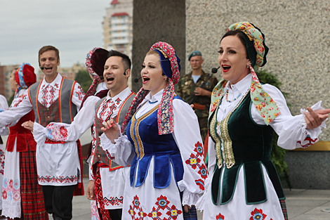 Святкаванне Дня Незалежнасці ў Віцебску 