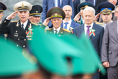 Памяць загінулых герояў ушанавалі ў Брэсцкай крэпасці 