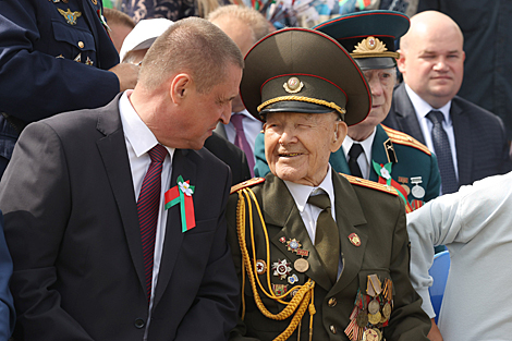 Cвяткаванне Дня Незалежнасці і 80-годдзя абароны Магілёва 